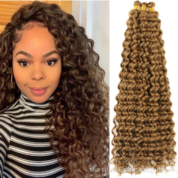 French loose deep curl braiding hair extension for black woman